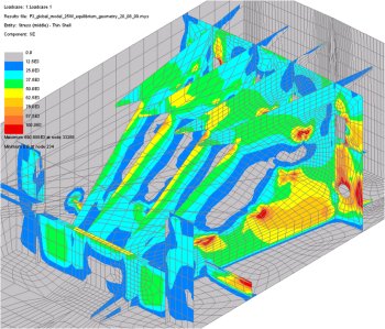 West Gate Bridge Upgrade: 앵커리지 플레이트의 응력