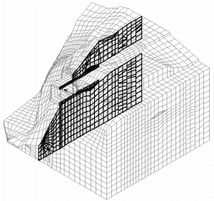 종방향 수직 절단 섹션