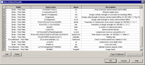 사용자 정의 결과 예
