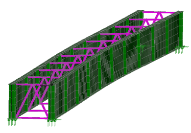 비선형 좌굴 해석 응용