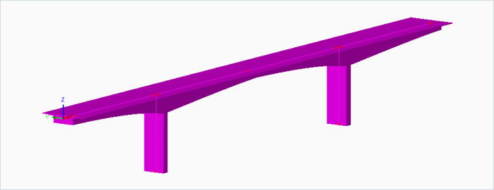 Multiple Tapering Sections Bridge
