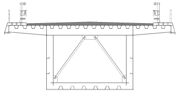 강재 박스 거더 및 수축판