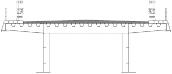 강재 거더 및 수축판