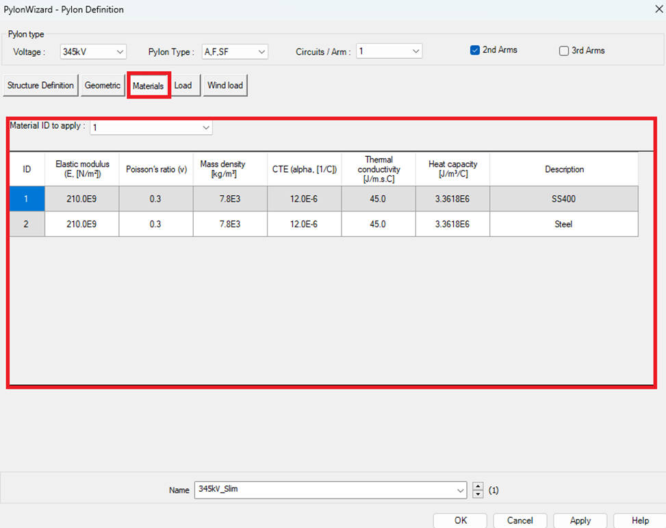 Material Properties Image